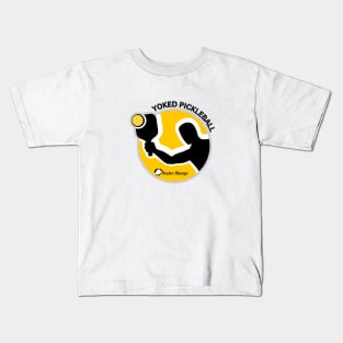 Yoked Pickleball Yellow Hammer Kids T-Shirt